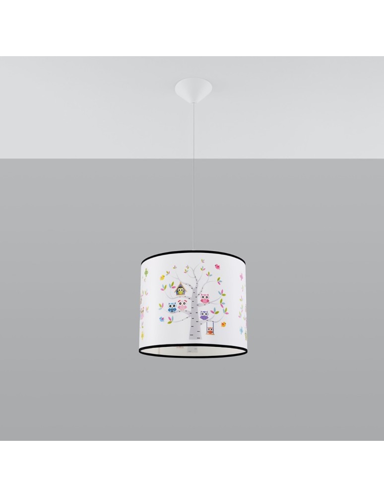 Children's pendant lamps - Sollux OWLS 30 pendant lamp SL.1422 - product kolory-swiatla.pl 2