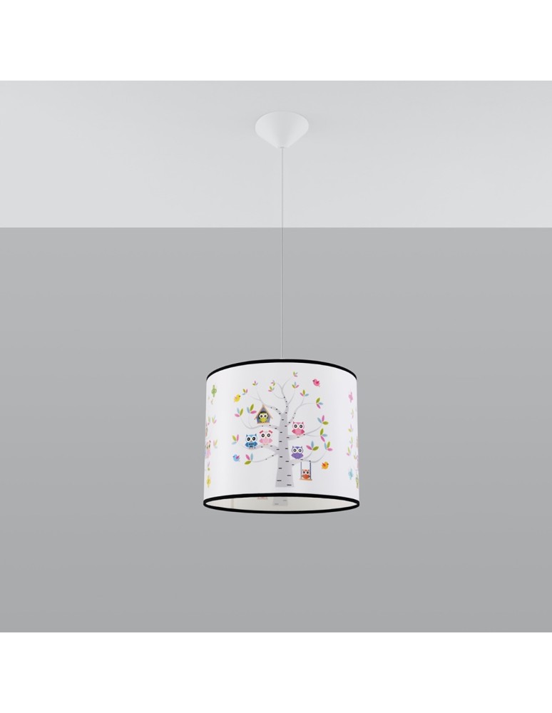 Children's pendant lamps - Sollux OWLS 40 pendant lamp SL.1423 - product kolory-swiatla.pl 2