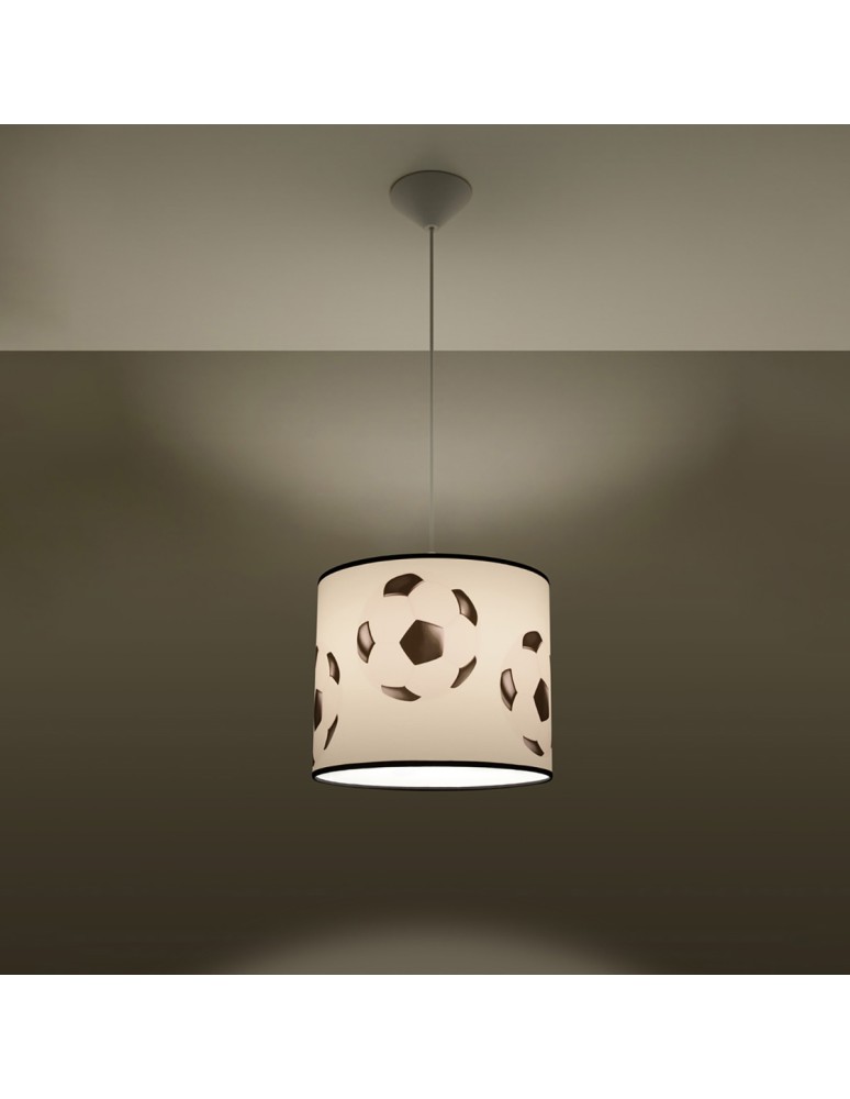 Children's pendant lamps - Sollux FOOTBALL A 30 pendant lamp SL.1424 - product kolory-swiatla.pl 3