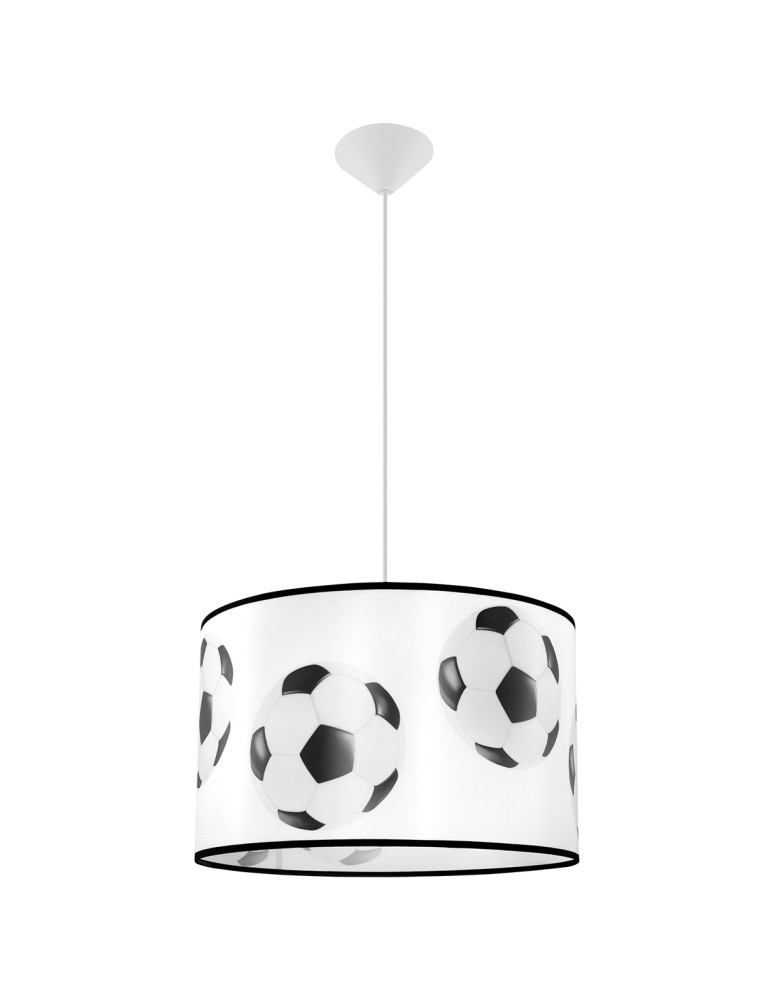 Children's pendant lamps - Sollux FOOTBALL A 40 pendant lamp SL.1425 - product kolory-swiatla.pl 1