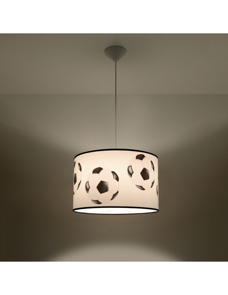 Children's pendant lamps - Sollux FOOTBALL A 40 pendant lamp SL.1425 - product kolory-swiatla.pl 3
