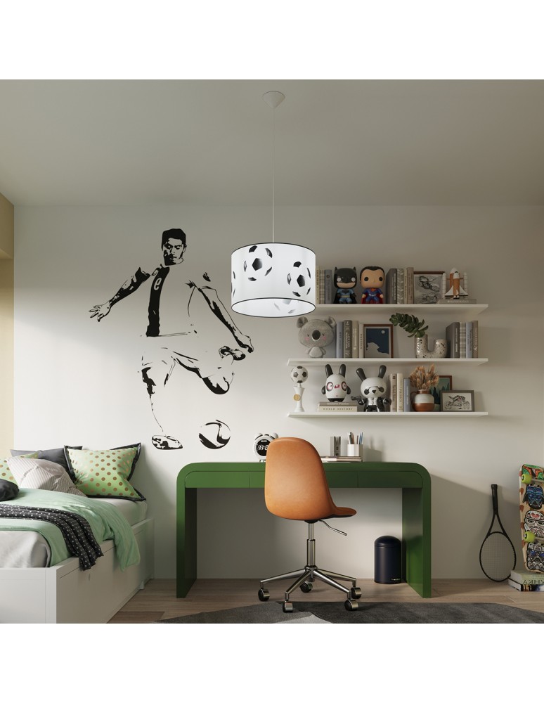 Children's pendant lamps - Sollux FOOTBALL A 40 pendant lamp SL.1425 - product kolory-swiatla.pl 7