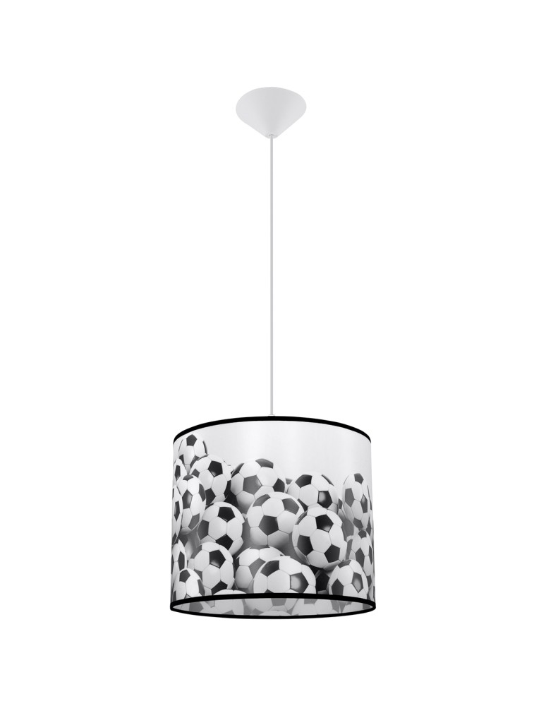 Children's pendant lamps - Sollux FOOTBALL B 30 pendant lamp SL.1426 - product kolory-swiatla.pl 1