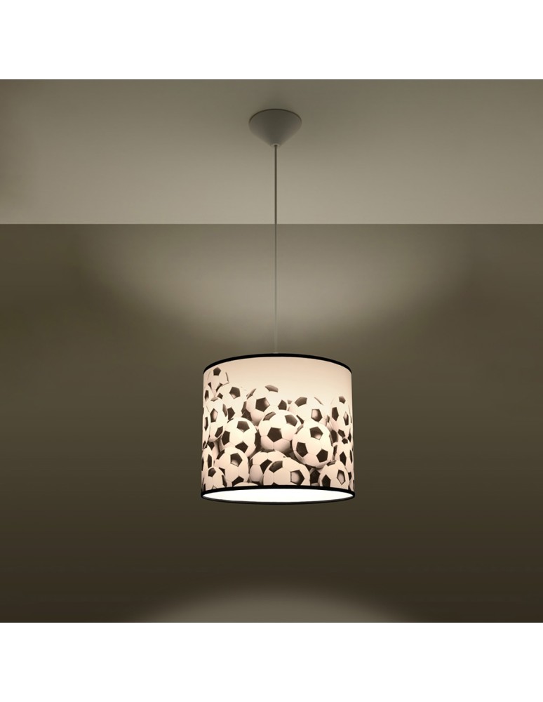 Children's pendant lamps - Sollux FOOTBALL B 30 pendant lamp SL.1426 - product kolory-swiatla.pl 3