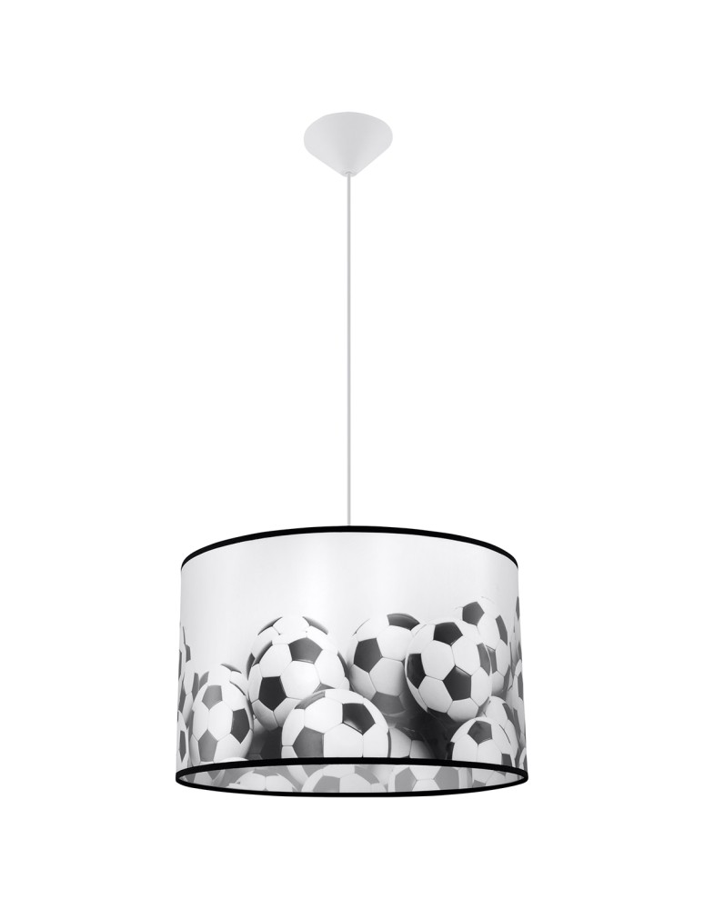 Children's pendant lamps - Sollux FOOTBALL B 40 pendant lamp SL.1427 - product kolory-swiatla.pl 1