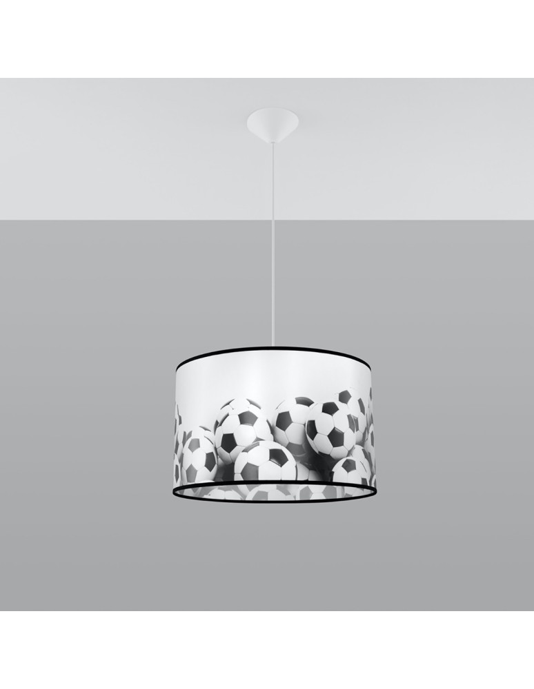 Children's pendant lamps - Sollux FOOTBALL B 40 pendant lamp SL.1427 - product kolory-swiatla.pl 2
