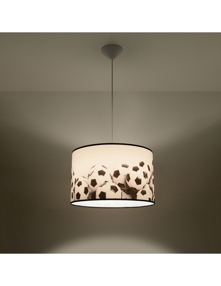 Children's pendant lamps - Sollux FOOTBALL B 40 pendant lamp SL.1427 - product kolory-swiatla.pl 3