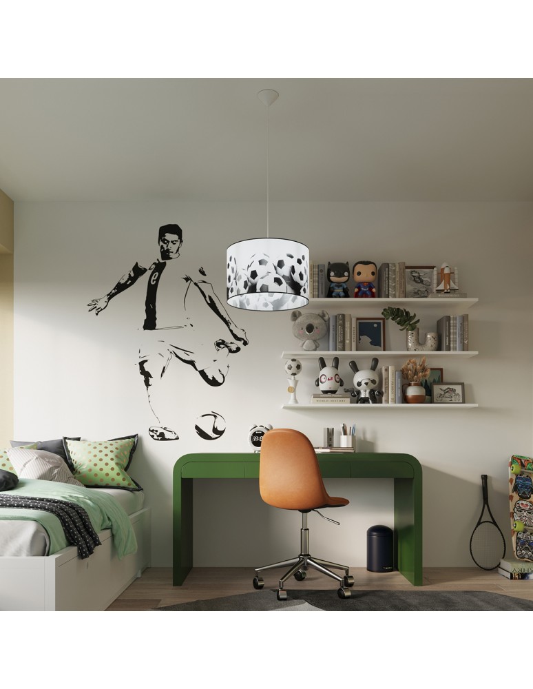 Children's pendant lamps - Sollux FOOTBALL B 40 pendant lamp SL.1427 - product kolory-swiatla.pl 7