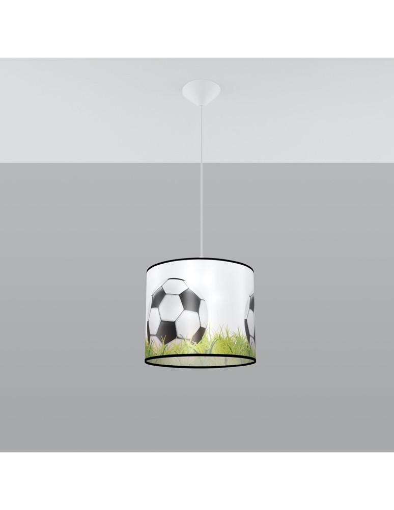 Children's pendant lamps - Sollux FOOTBALL C 30 pendant lamp SL.1428 - product kolory-swiatla.pl 2