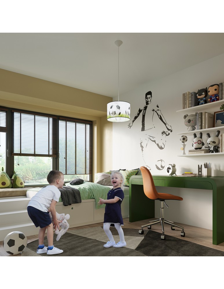 Children's pendant lamps - Sollux FOOTBALL C 30 pendant lamp SL.1428 - product kolory-swiatla.pl 6