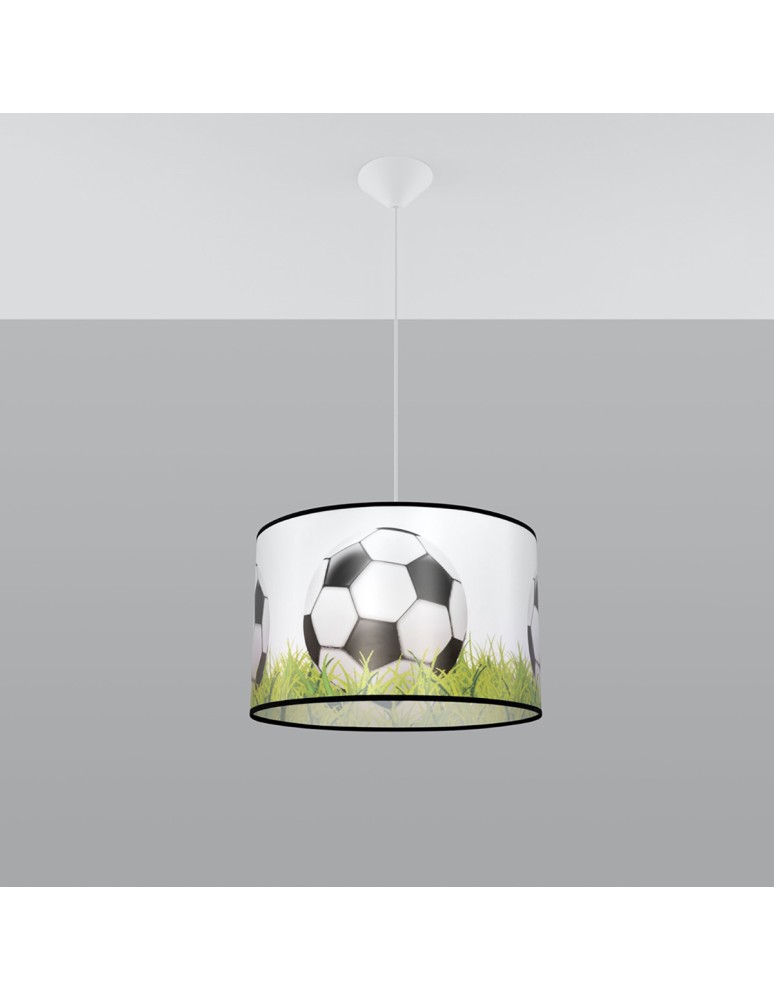 Children's pendant lamps - Sollux FOOTBALL C 40 pendant lamp SL.1429 - product kolory-swiatla.pl 2