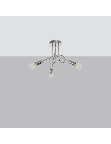 Sollux Żyrandol LOOP 3 chrom SL.1440 - produkt 2