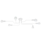 Ceiling lamps - Sollux Chandelier VECTOR 6 white SL.1443 - product 1