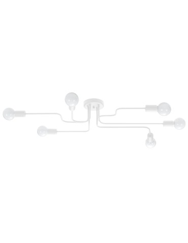 Sollux Chandelier VECTOR 6 white SL.1443