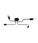 Ceiling lamps - Sollux Chandelier VECTOR 4 black SL.1446 - product 1