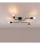 Ceiling lamps - Sollux Chandelier VECTOR 4 black SL.1446 - product 3