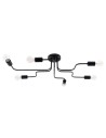 Sollux Chandelier VECTOR 6 black SL.1447