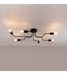 Ceiling lamps - Sollux Chandelier VECTOR 6 black SL.1447 - product 3