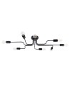 Sollux Chandelier VECTOR 8 black SL.1448