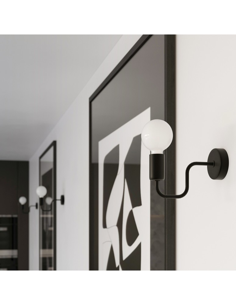 Ceiling lamps - Sollux Chandelier VECTOR 8 black SL.1448 - product kolory-swiatla.pl 8