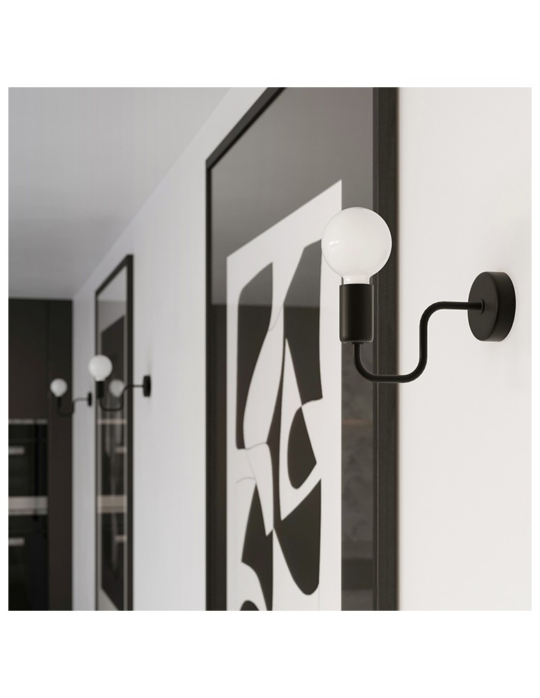 Ceiling lamps - Sollux Chandelier VECTOR 8 black SL.1448 - product kolory-swiatla.pl 9