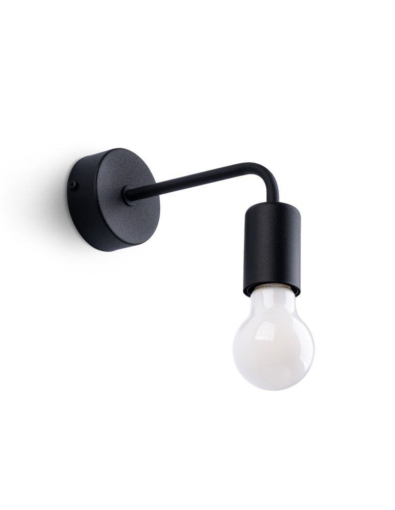 Wall lamps - Sollux Wall lamp NORAH black SL.1449 - product kolory-swiatla.pl 1