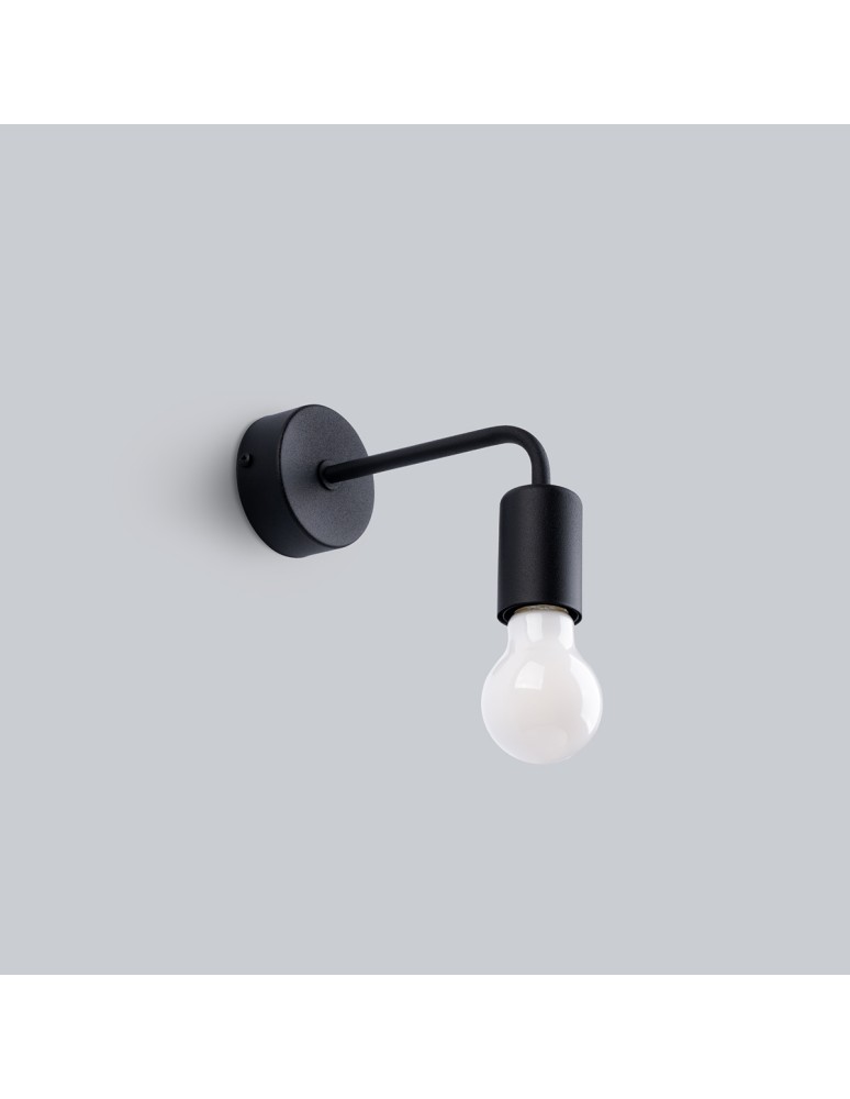 Wall lamps - Sollux Wall lamp NORAH black SL.1449 - product kolory-swiatla.pl 2