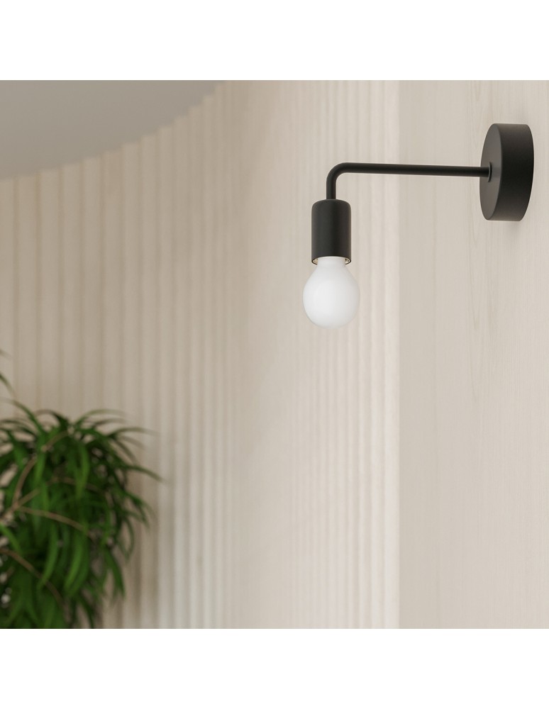 Wall lamps - Sollux Wall lamp NORAH black SL.1449 - product kolory-swiatla.pl 8
