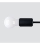 Chandeliers - Sollux Chandelier NORAH 3 black SL.1450 - product 4