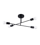 Chandeliers - Sollux Chandelier NORAH 4 black SL.1451 - product 1