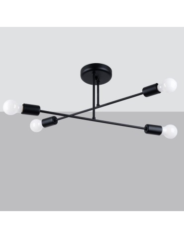 Sollux Chandelier NORAH 4 black SL.1451 - product 2