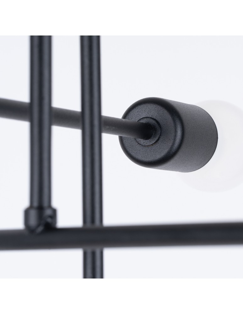 Chandeliers - Sollux Chandelier NORAH 6R black SL.1453 - product kolory-swiatla.pl 4