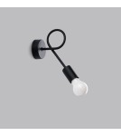 Wall lamps - Sollux Wall lamp LEVAR black SL.1454 - product 2
