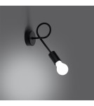 Wall lamps - Sollux Wall lamp LEVAR black SL.1454 - product 3