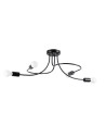 Sollux Chandelier LEVAR 4 black SL.1455
