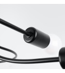 Chandeliers - Sollux Chandelier LEVAR 4 black SL.1455 - product 4