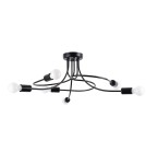 Chandeliers - Sollux Chandelier LEVAR 6 black SL.1456 - product 1