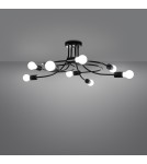 Chandeliers - Sollux Chandelier LEVAR 8 black SL.1457 - product 3