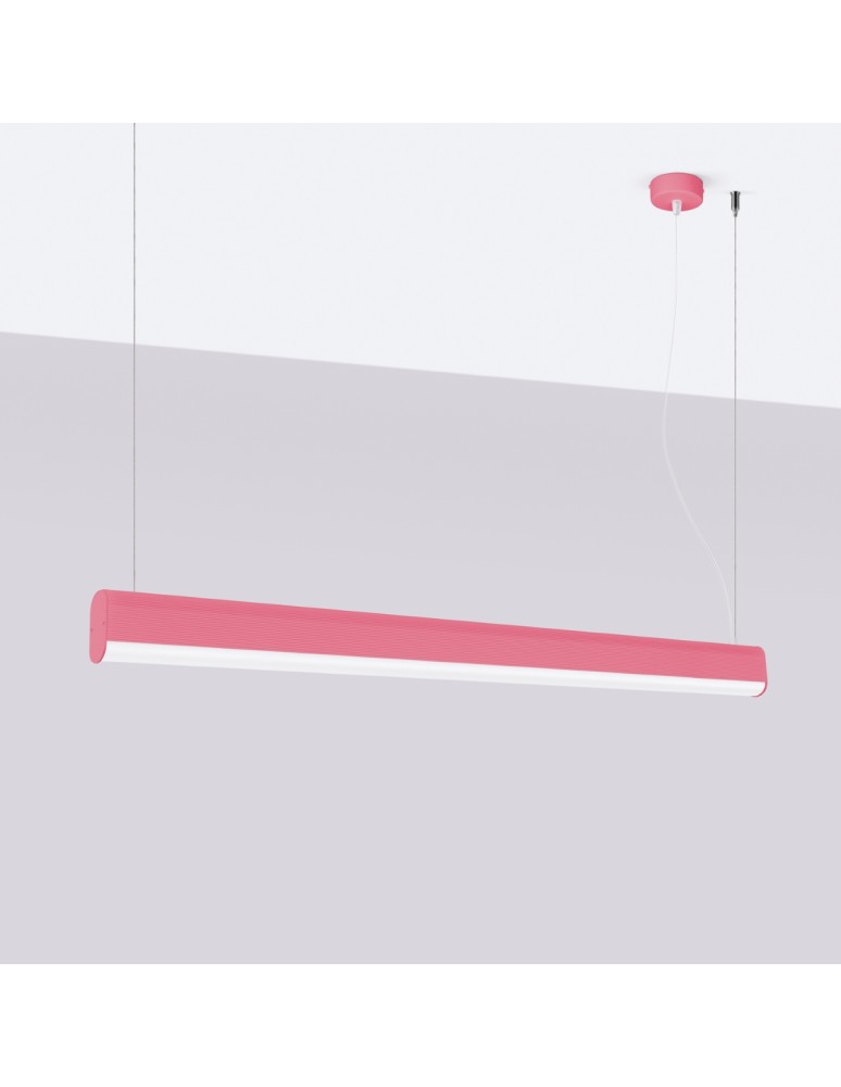 Pendant lamps - Thoro FARGE pink LED 3000K pendant lamp TH.296 - product kolory-swiatla.pl 2