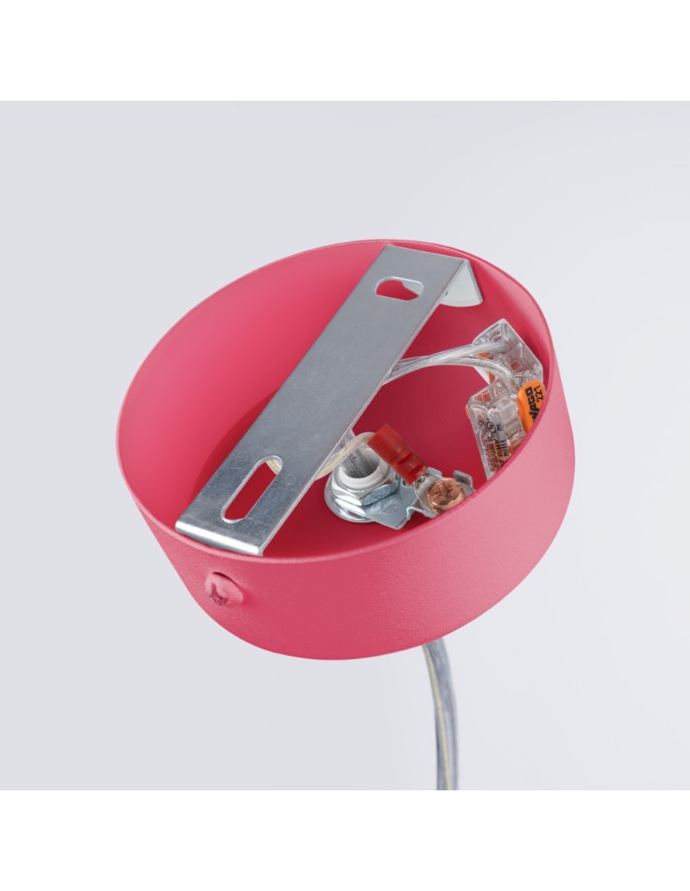 Pendant lamps - Thoro FARGE pink LED 3000K pendant lamp TH.296 - product kolory-swiatla.pl 7