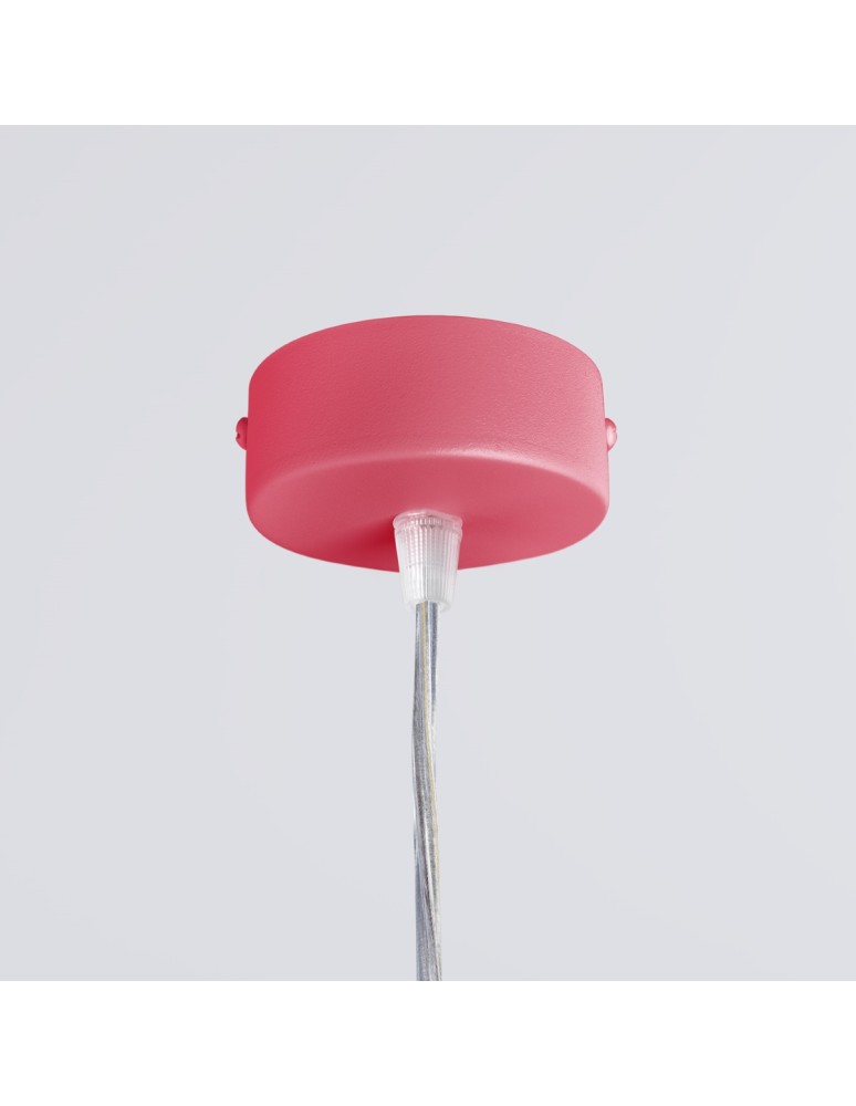 Pendant lamps - Thoro FARGE pink LED 3000K pendant lamp TH.296 - product kolory-swiatla.pl 8