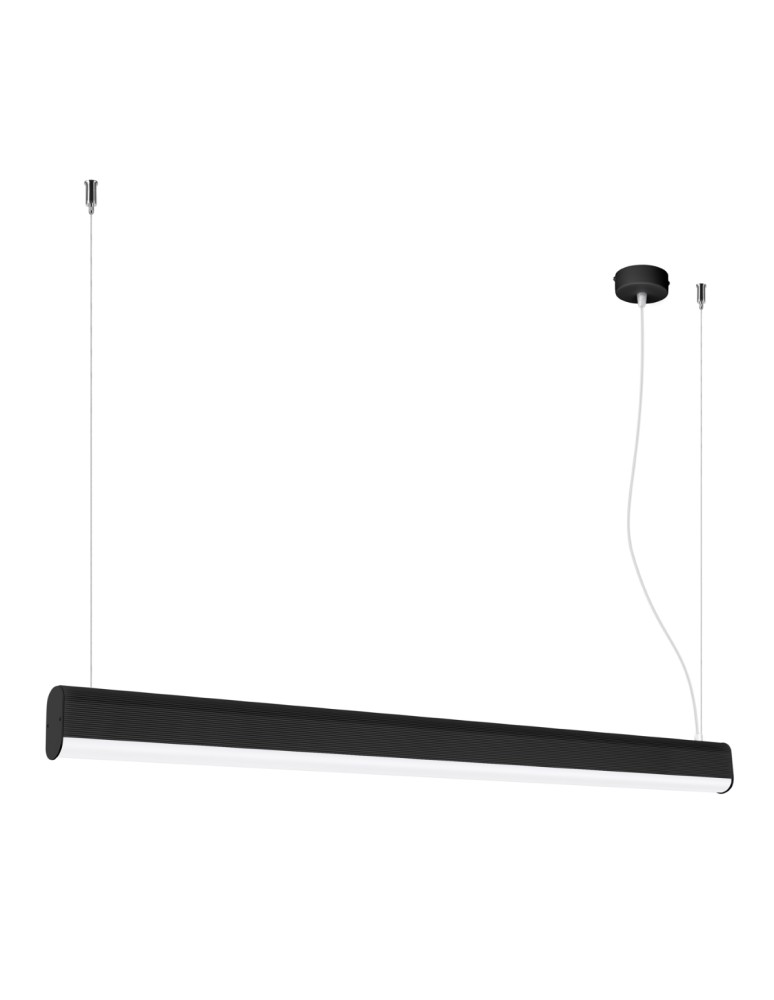 Pendant lamps - Thoro FARGE pendant lamp black LED 3000K TH.297 - product kolory-swiatla.pl 1