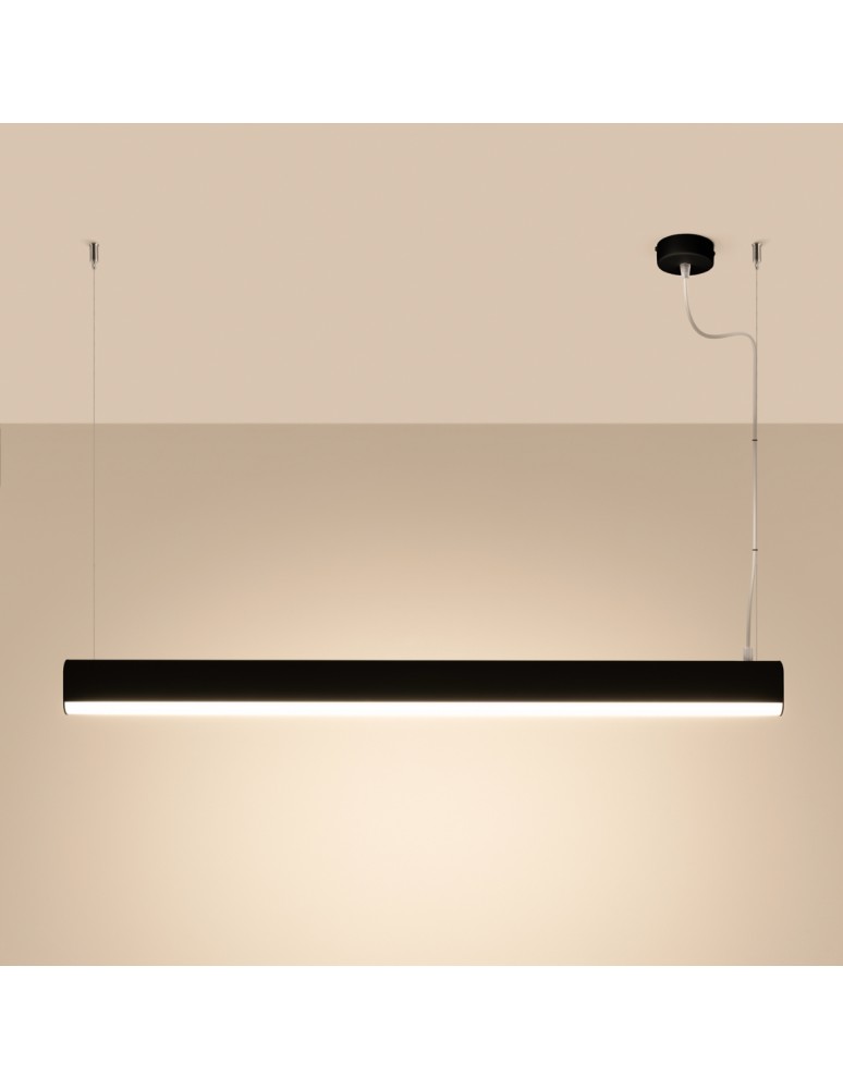 Pendant lamps - Thoro FARGE pendant lamp black LED 4000K TH.301 - product kolory-swiatla.pl 3