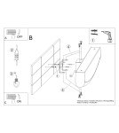 Wall lamps - Thoro Wall lamp JORUN white LED 3000K TH.310 - product 11