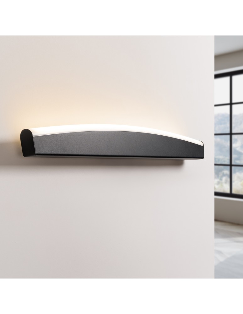 Wall lamps - Thoro Wall lamp JORUN black LED 3000K TH.311 - product kolory-swiatla.pl 3
