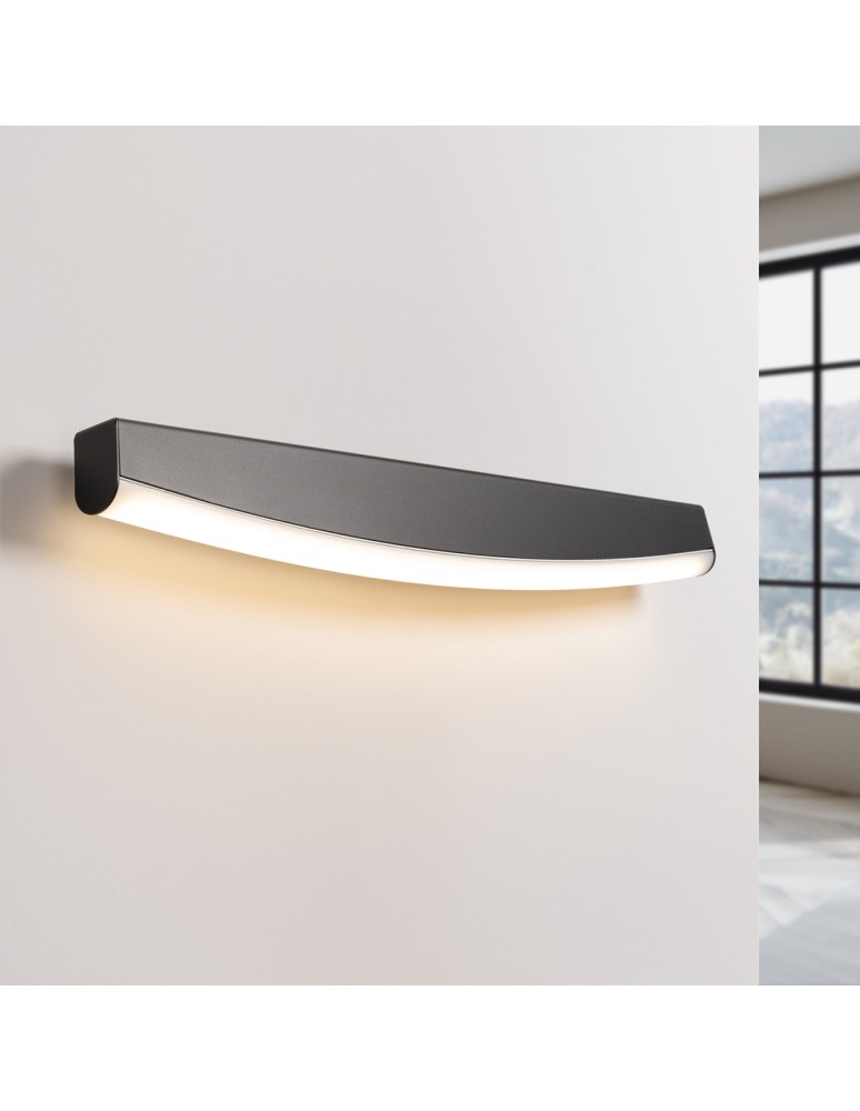 Wall lamps - Thoro Wall lamp JORUN black LED 3000K TH.311 - product kolory-swiatla.pl 5