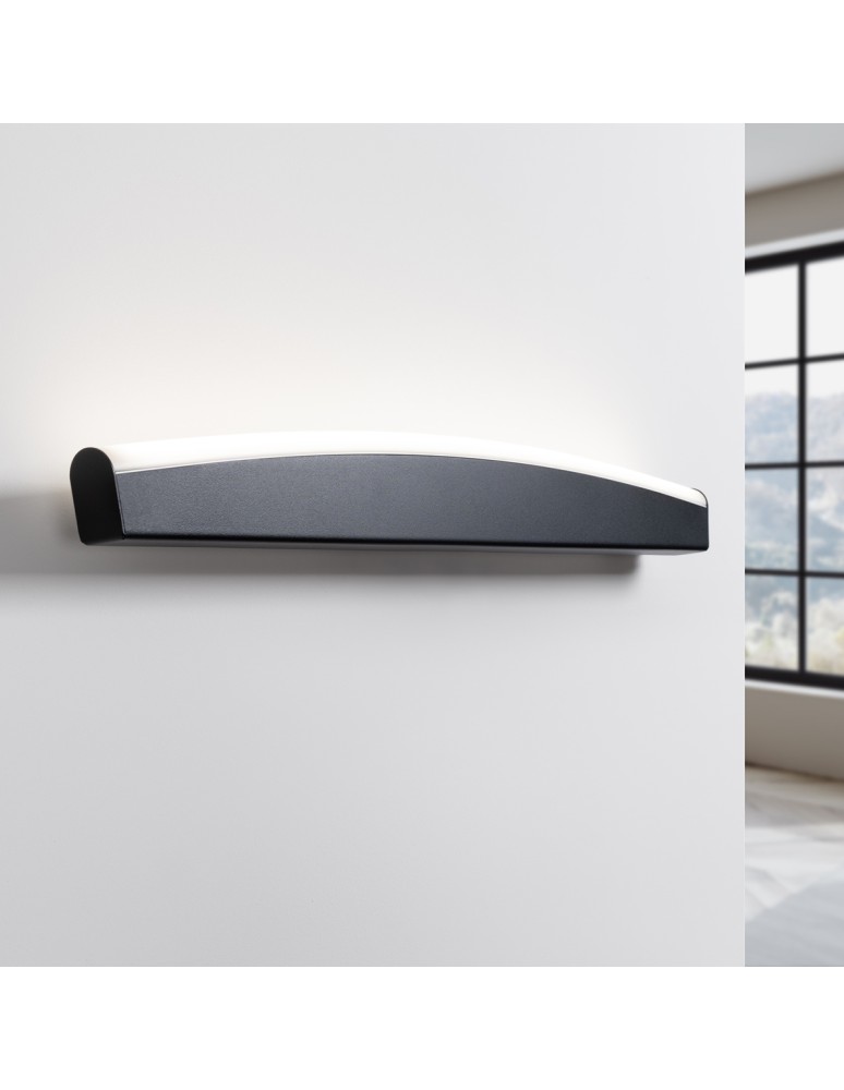 Wall lamps - Thoro Wall lamp JORUN black LED 4000K TH.314 - product kolory-swiatla.pl 3