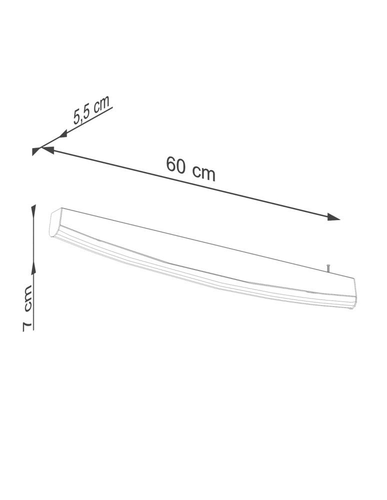 Wall lamps - Thoro Wall lamp JORUN gold LED 4000K TH.315 - product kolory-swiatla.pl 10