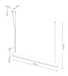 Pendant lamps - Thoro pendant lamp LYKKE 120 LED 4000K TH.323 - product 11