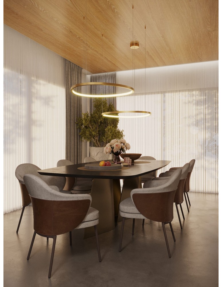 Pendant lamps circles - Maxlight Cayenne 80cm P0606D Pendant Lamp. - product kolory-swiatla.pl 3